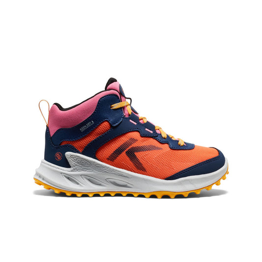 Big Kids' Zionic Waterproof Boot Naval Academy/Nasturtium - Keen