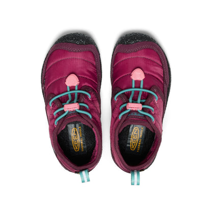 Little Kids' Howser II Waterproof Chukka Beaujolais/Pool Blue - Keen