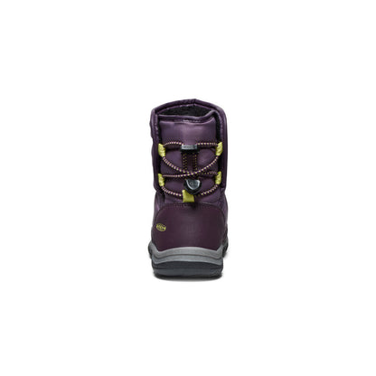 Little Kids' Puffrider Waterproof Winter Boot Black Plum/Daiquiri Green - Keen