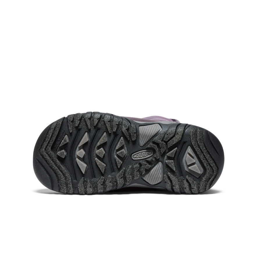 Little Kids' Puffrider Waterproof Winter Boot Black Plum/Daiquiri Green - Keen