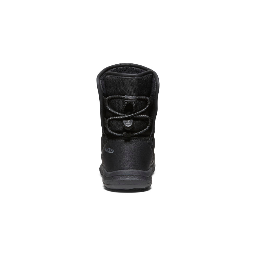 Little Kids' Puffrider Waterproof Winter Boot Black/Steel Grey - Keen
