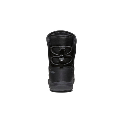 Little Kids' Puffrider Waterproof Winter Boot Black/Steel Grey - Keen