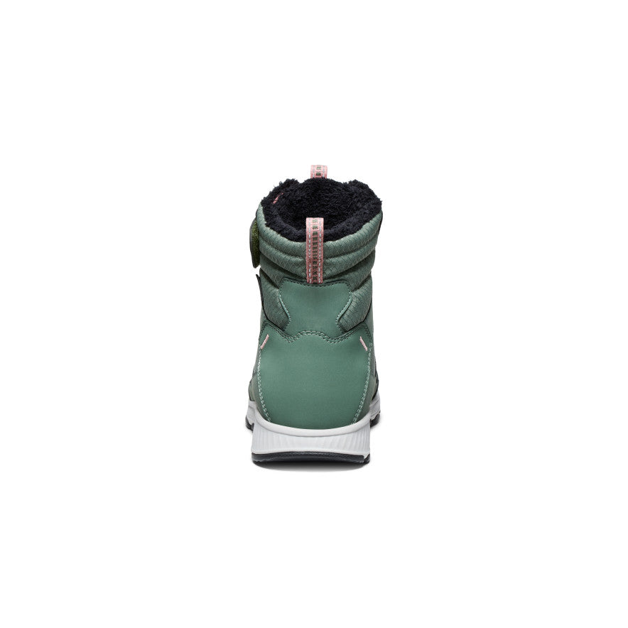 Big Kids' Skua Waterproof Winter Boot Dark Forest/Rose Elegance - Keen