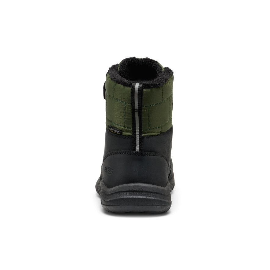 Little Kids' Kanibou Waterproof Winter Boot Black/Bronze Green - Keen