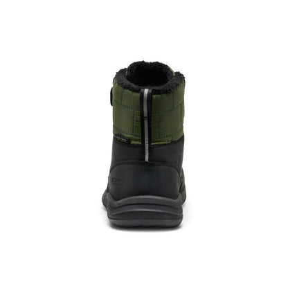 Little Kids' Kanibou Waterproof Winter Boot Black/Bronze Green - Keen
