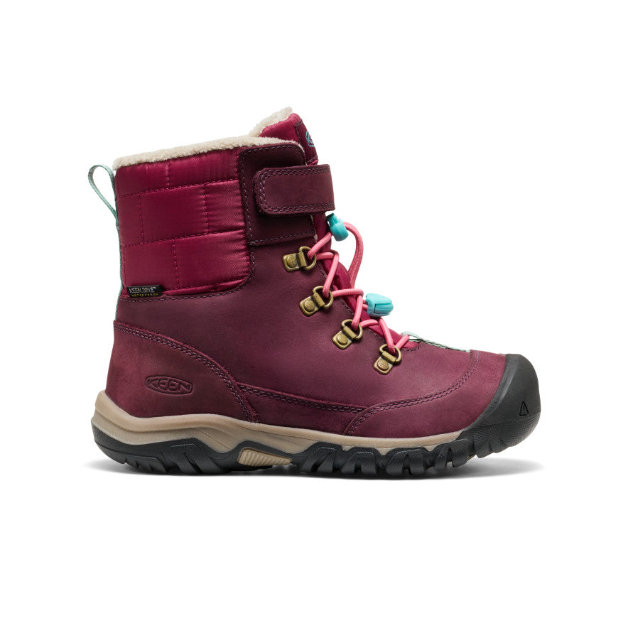 Big Kids' Kanibou Waterproof Winter Boot Fig/Pink Lemonade - Keen