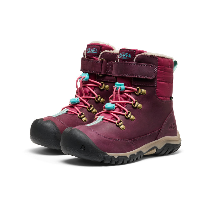 Big Kids' Kanibou Waterproof Winter Boot Fig/Pink Lemonade - Keen