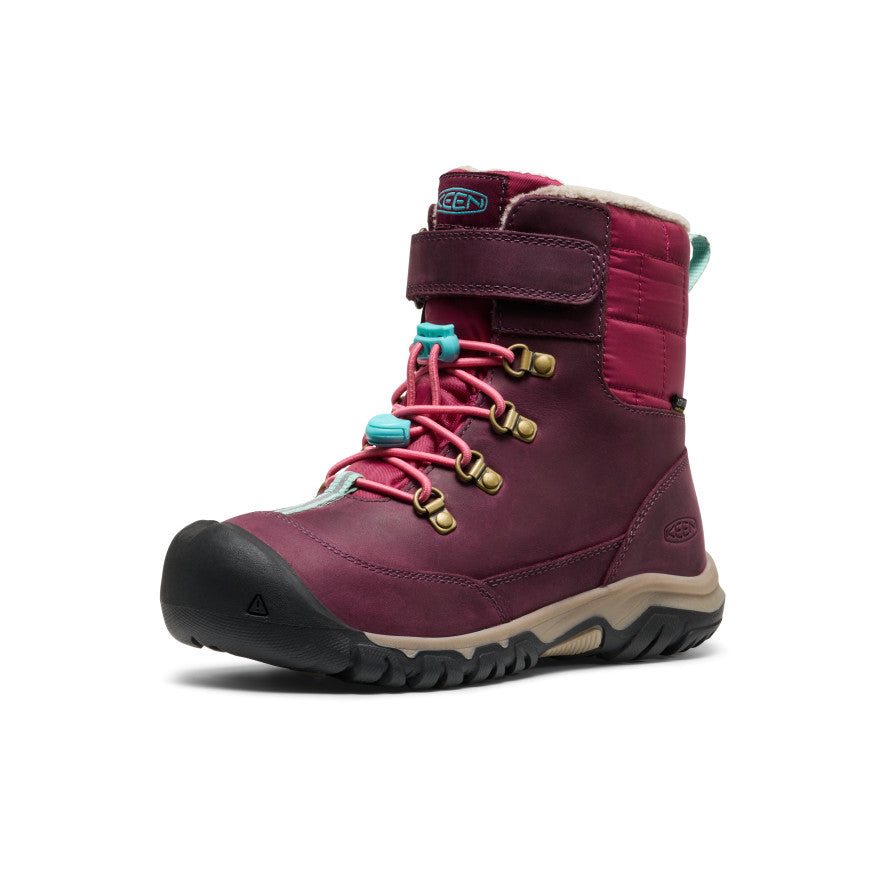 Big Kids' Kanibou Waterproof Winter Boot Fig/Pink Lemonade - Keen