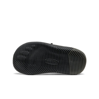 Little Kids' KNX Leather Sneaker Triple Black - Keen