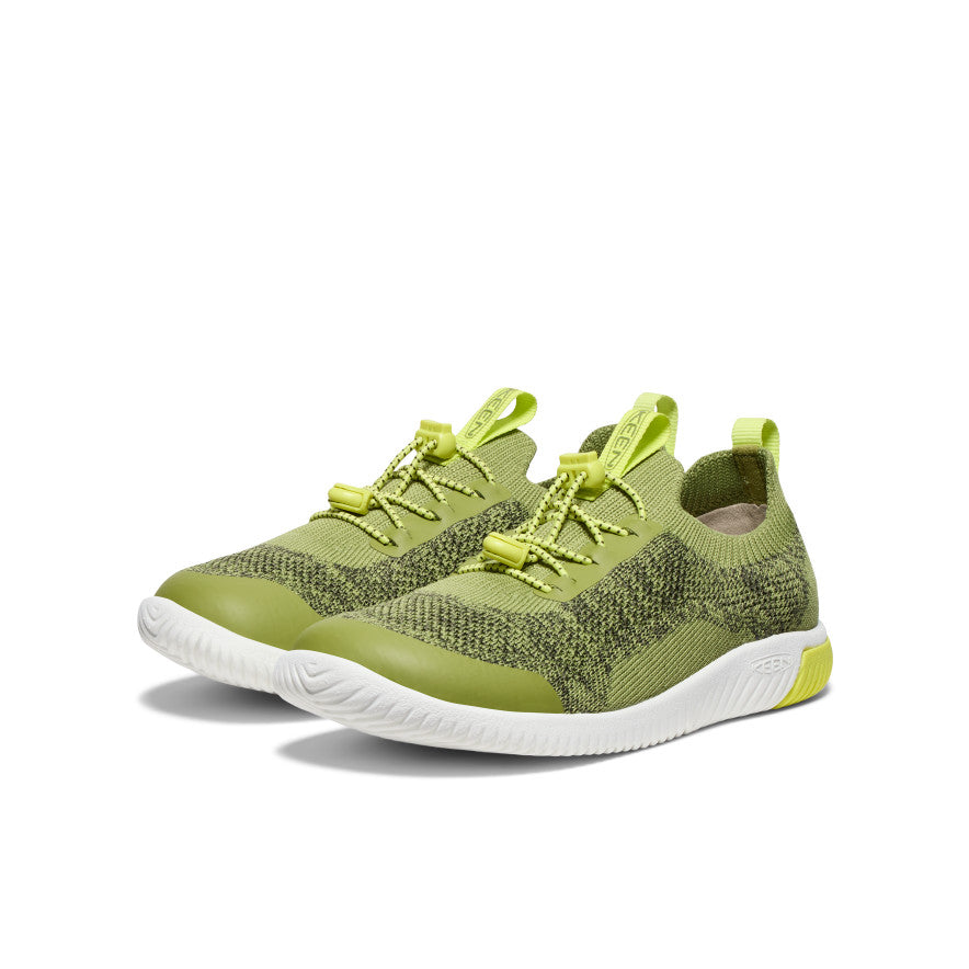 Big Kids' KNX Knit Sneaker Iguana/Evening Primrose - Keen