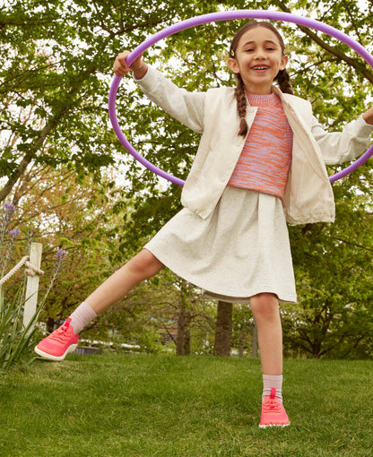 Big Kids' KNX Knit Sneaker Iguana/Evening Primrose - Keen