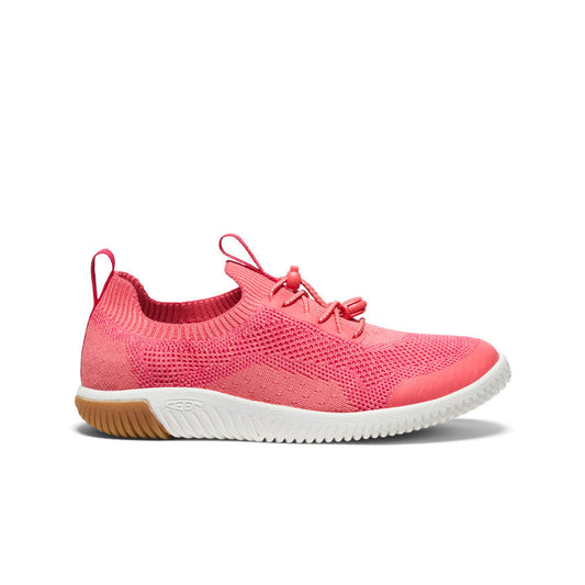 Big Kids' KNX Knit Sneaker Dubarry/Star White - Keen
