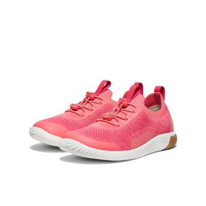 Big Kids' KNX Knit Sneaker Dubarry/Star White - Keen