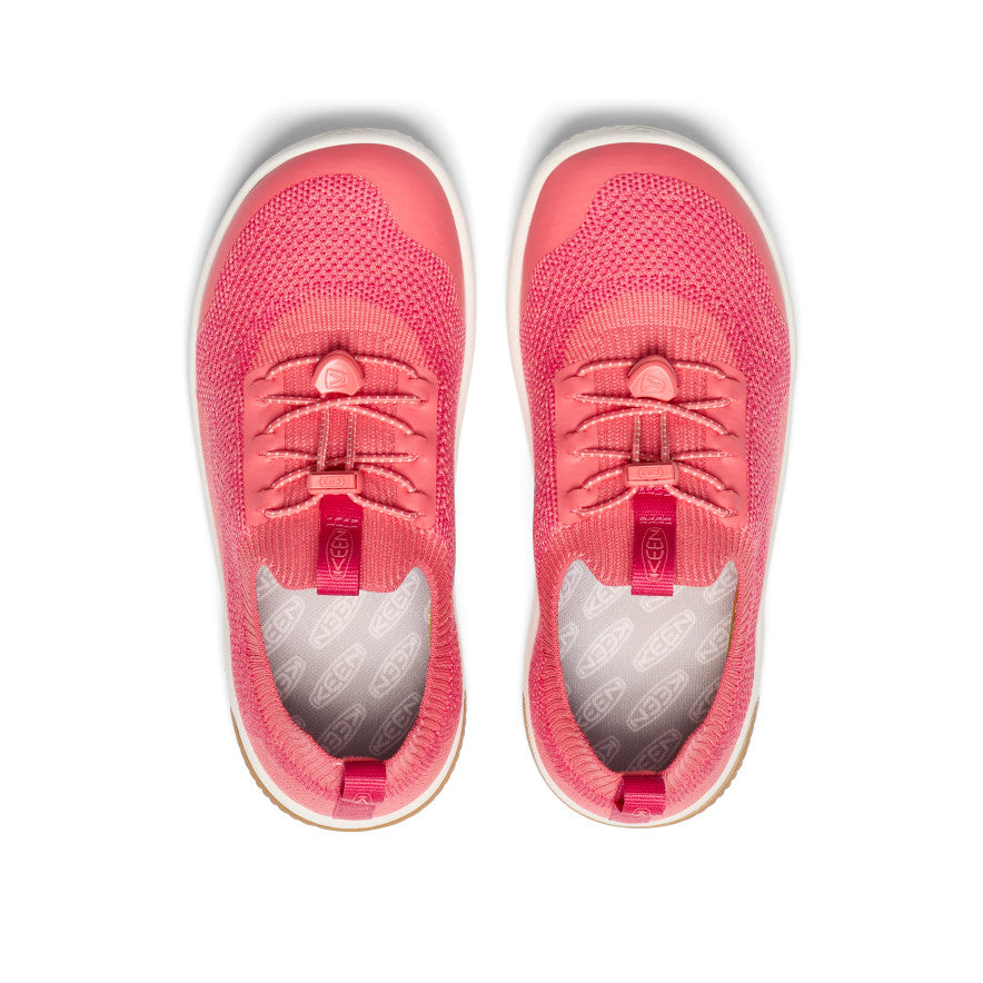 Big Kids' KNX Knit Sneaker Dubarry/Star White - Keen