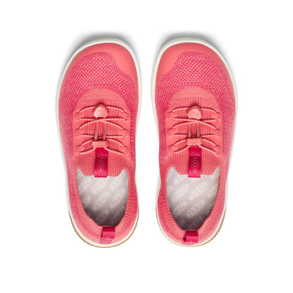 Big Kids' KNX Knit Sneaker Dubarry/Star White - Keen