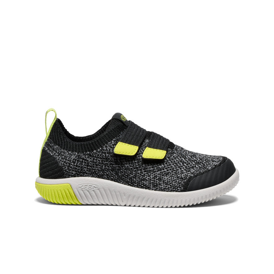 Little Kids' KNX Knit Double Strap Black/Evening Primrose - Keen