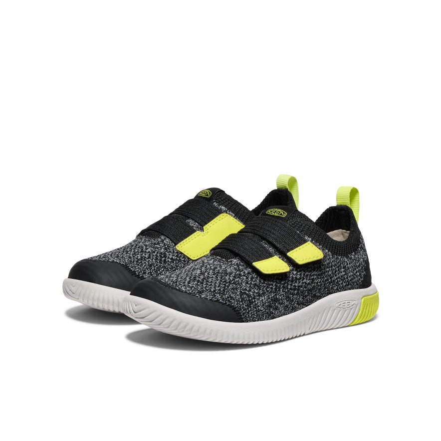 Little Kids' KNX Knit Double Strap Black/Evening Primrose - Keen