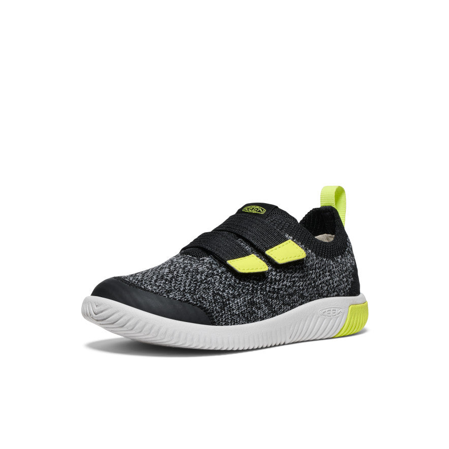 Little Kids' KNX Knit Double Strap Black/Evening Primrose - Keen
