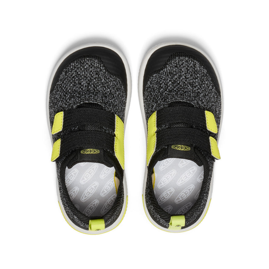 Little Kids' KNX Knit Double Strap Black/Evening Primrose - Keen