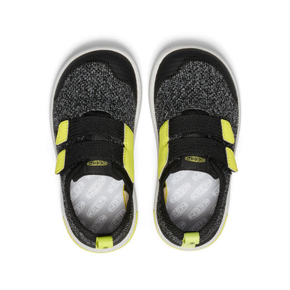 Little Kids' KNX Knit Double Strap Black/Evening Primrose - Keen