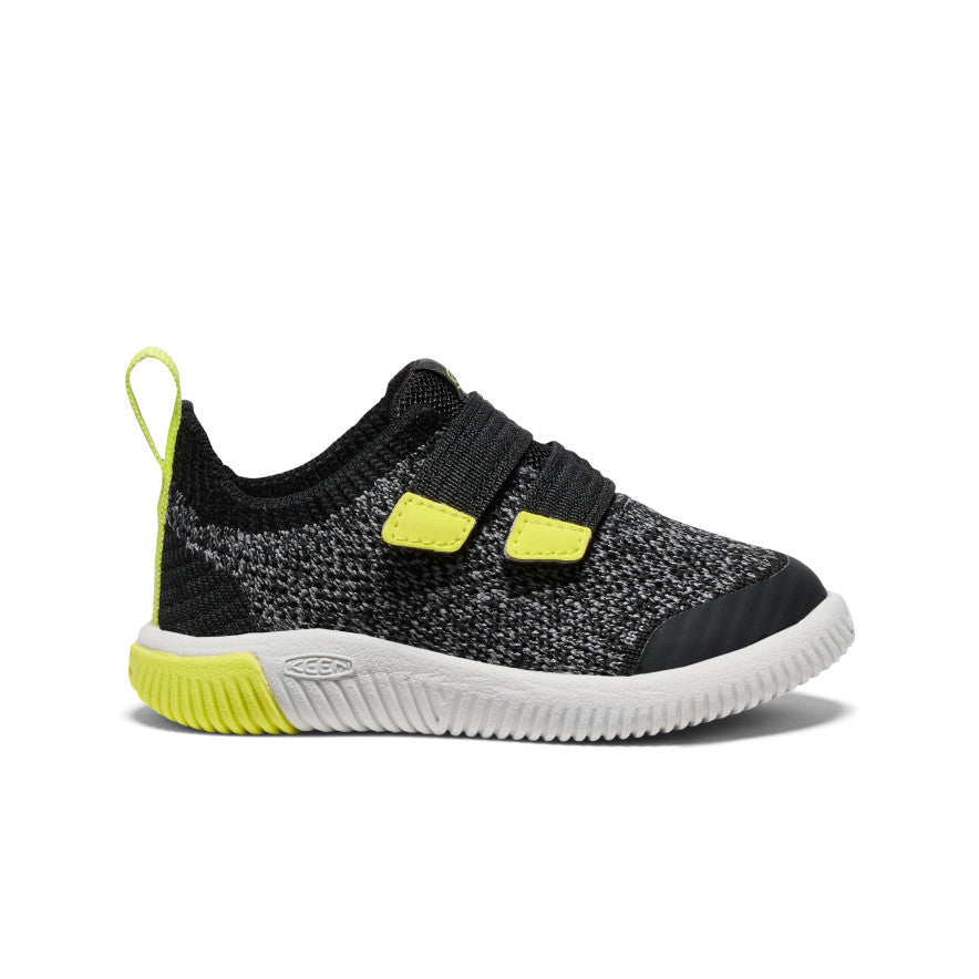 Toddlers' KNX Knit Double Strap Black/Evening Primrose - Keen