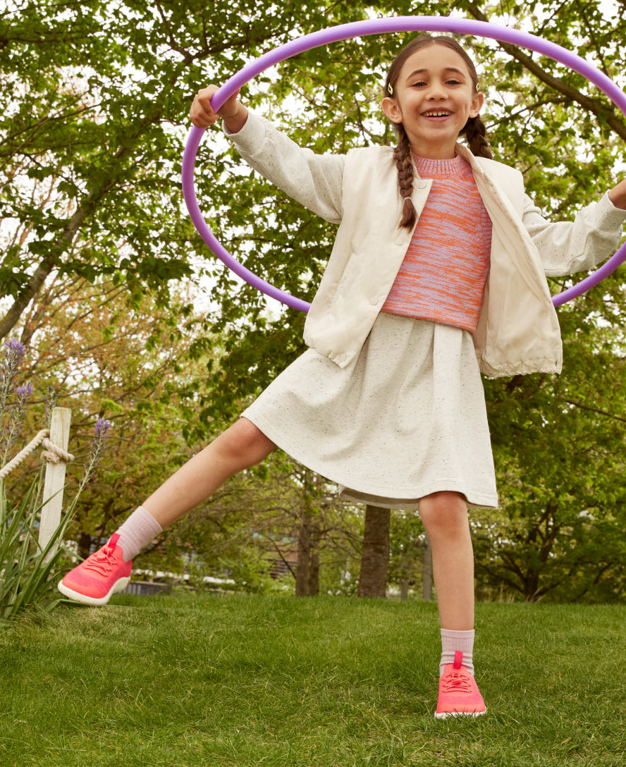 Little Kids' KNX Knit Sneaker Iguana/Evening Primrose - Keen