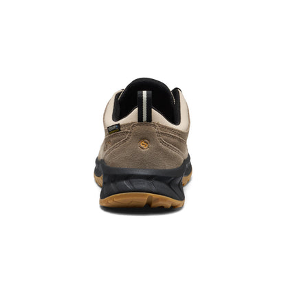 Big Kids' Hightrail Waterproof Hiking Shoe Brindle/Oak Buff - Keen