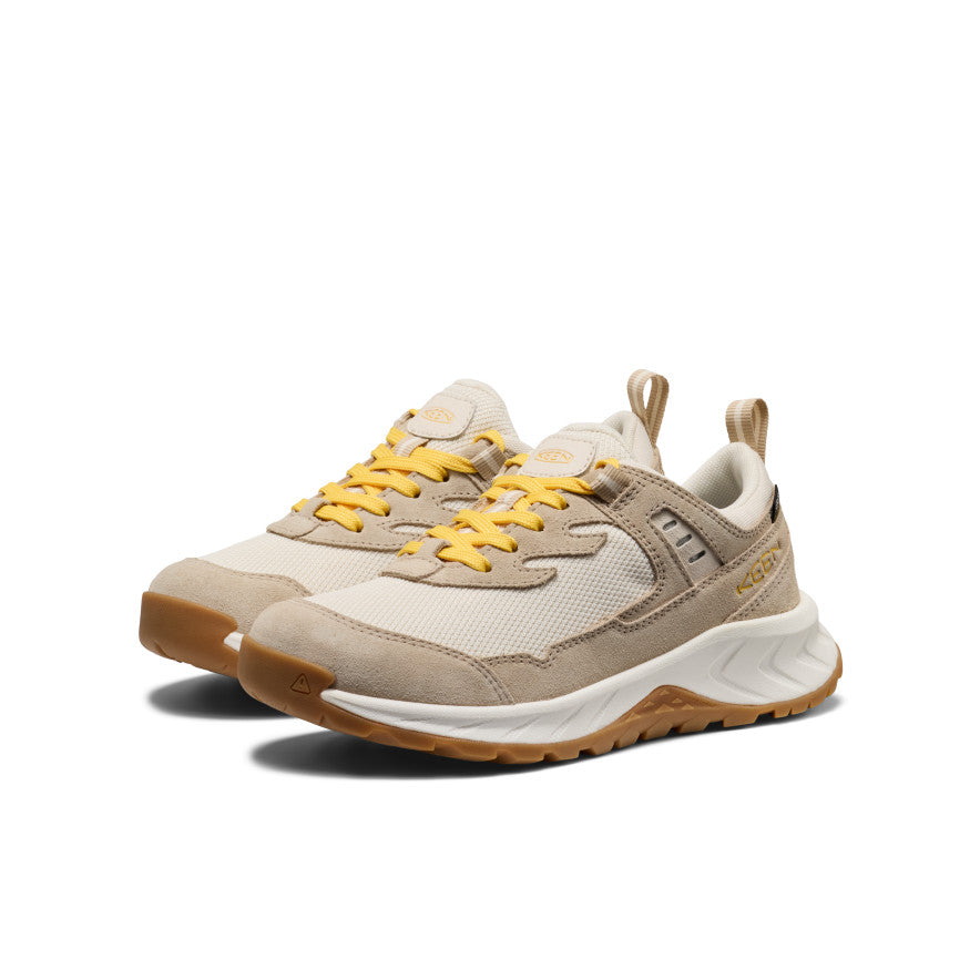 Big Kids' Hightrail Waterproof Hiking Shoe Birch/Daffodil - Keen