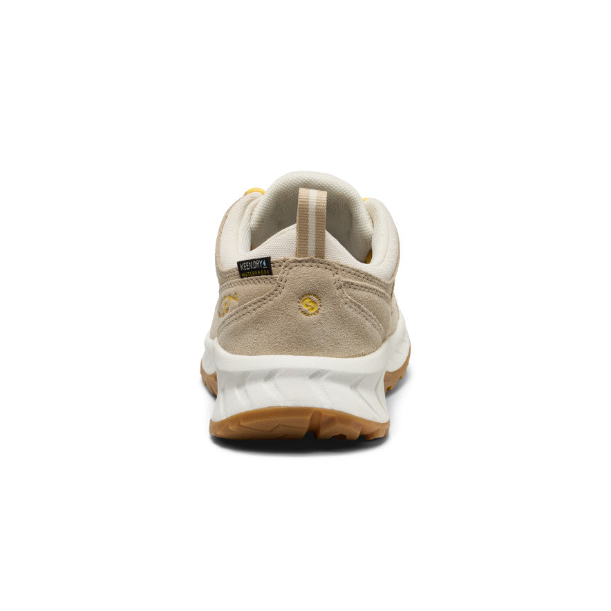 Big Kids' Hightrail Waterproof Hiking Shoe Birch/Daffodil - Keen