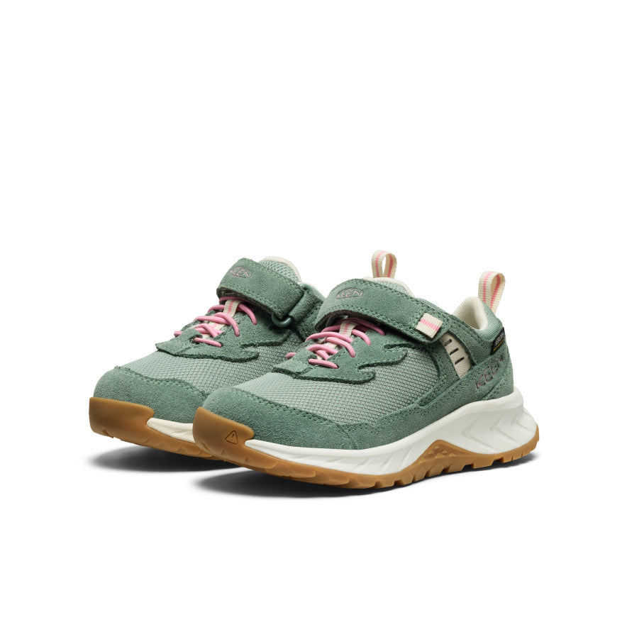 Little Kids' Hightrail Waterproof Hiking Shoe Lily Pad/Cashmere Rose - Keen