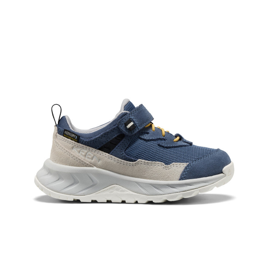 Little Kids' Hightrail Waterproof Hiking Shoe Vintage Indigo/Alloy - Keen