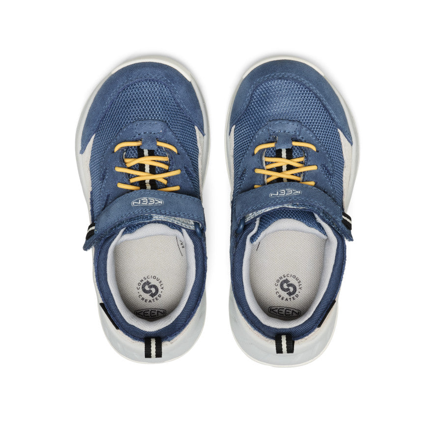 Little Kids' Hightrail Waterproof Hiking Shoe Vintage Indigo/Alloy - Keen