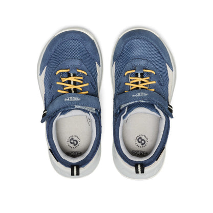 Little Kids' Hightrail Waterproof Hiking Shoe Vintage Indigo/Alloy - Keen