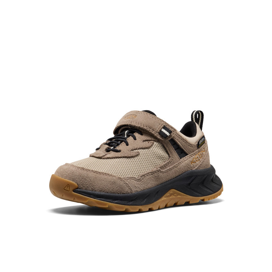 Little Kids' Hightrail Waterproof Hiking Shoe Brindle/Oak Buff - Keen