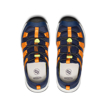 Big Kids' Motozoa Sneaker Naval Academy/Bright Marigold - Keen