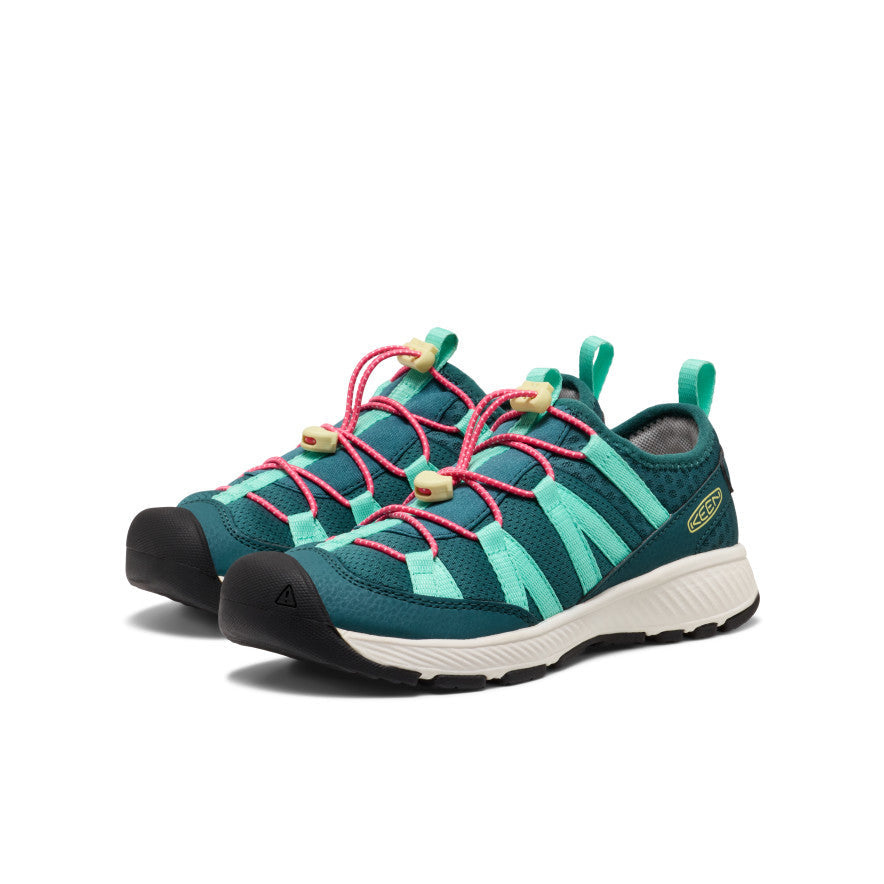 Big Kids' Motozoa Sneaker Mediterranea/Pink Lemonade - Keen