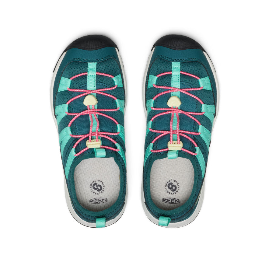 Big Kids' Motozoa Sneaker Mediterranea/Pink Lemonade - Keen