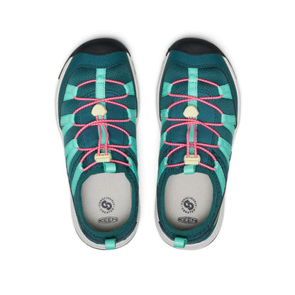 Big Kids' Motozoa Sneaker Mediterranea/Pink Lemonade - Keen