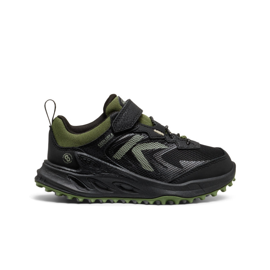 Little Kids' Zionic Waterproof Shoe Black/Bronze Green - Keen