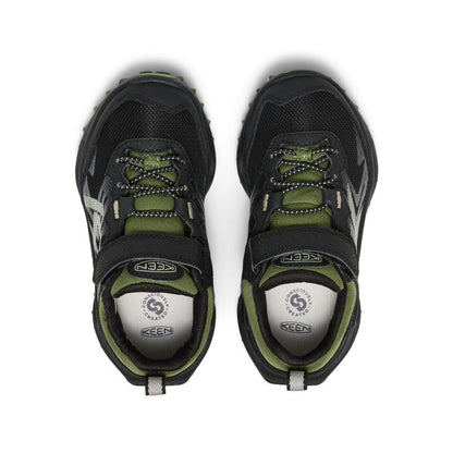 Little Kids' Zionic Waterproof Shoe Black/Bronze Green - Keen