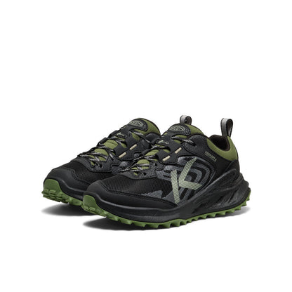 Big Kids' Zionic Waterproof Shoe Black/Bronze Green - Keen