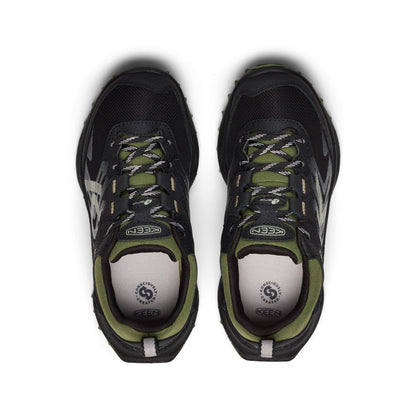 Big Kids' Zionic Waterproof Shoe Black/Bronze Green - Keen