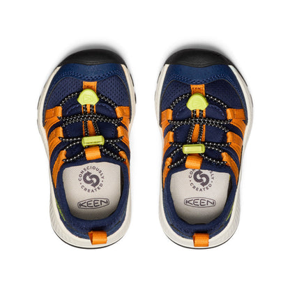 Toddlers' Motozoa Sneaker Naval Academy/Bright Marigold - Keen