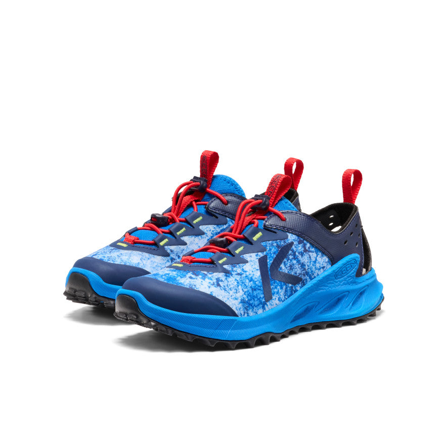 Big Kids' Zionic ADV Sandal Precious Blue/Racing Red - Keen