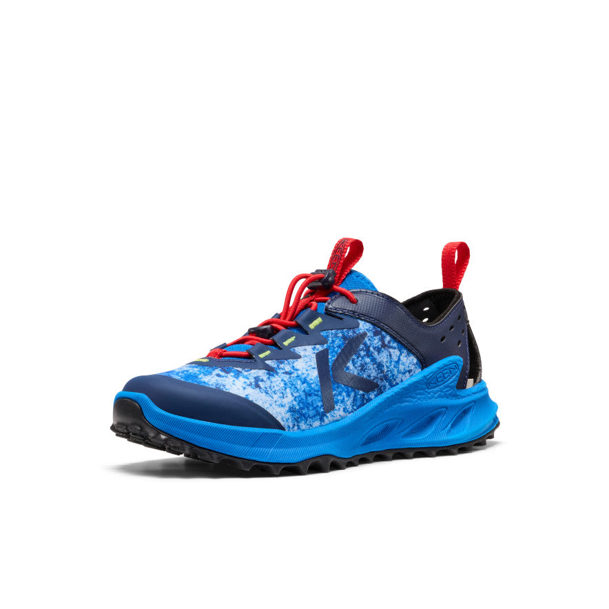 Big Kids' Zionic ADV Sandal Precious Blue/Racing Red - Keen