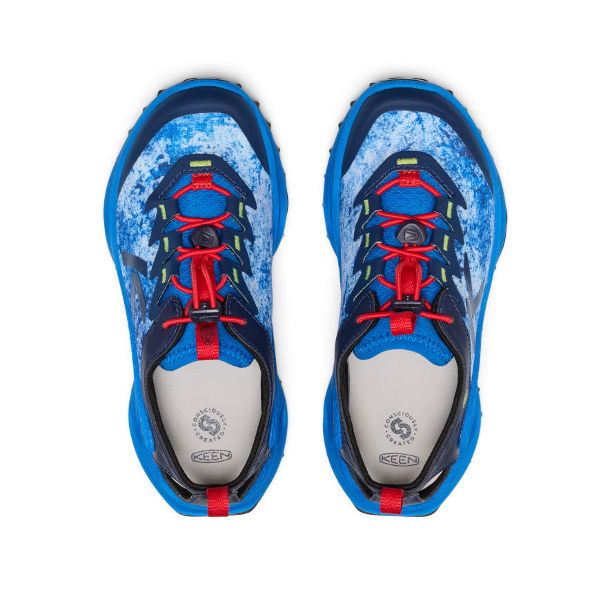 Big Kids' Zionic ADV Sandal Precious Blue/Racing Red - Keen