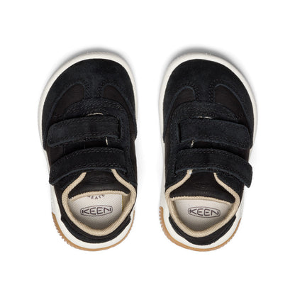 Toddlers' KNX T-Toe Sneaker Black/Star White - Keen