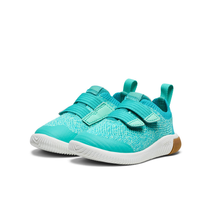 Toddlers' KNX Knit Double Strap Bright Aqua/Cabbage - Keen