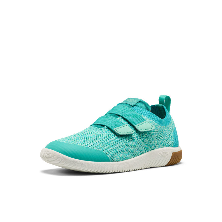 Big Kids' KNX Knit Double Strap Bright Aqua/Cabbage - Keen