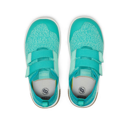 Big Kids' KNX Knit Double Strap Bright Aqua/Cabbage - Keen
